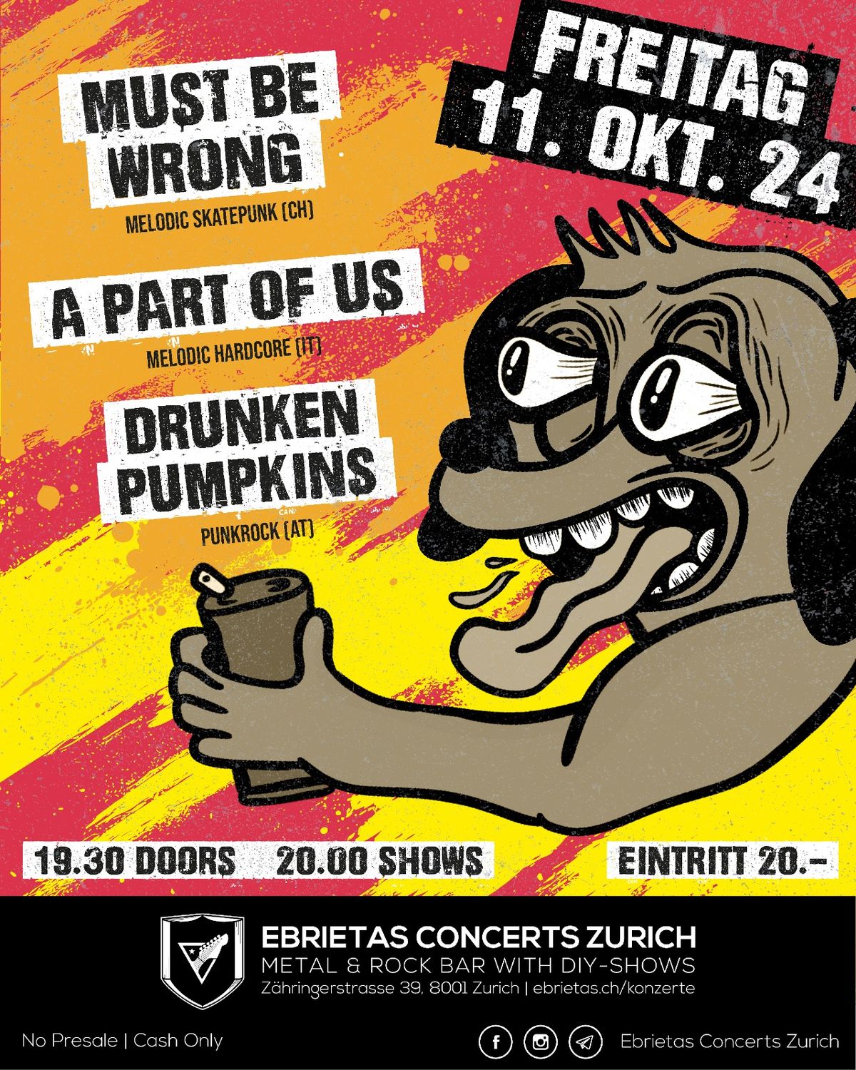 A part of us \/ Drunken Pumpkins \/ Must be wrong