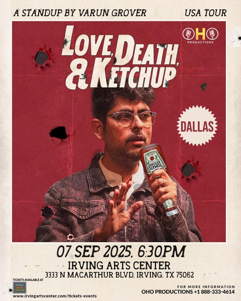 Varun Grover at Chabot Performing Arts Theater