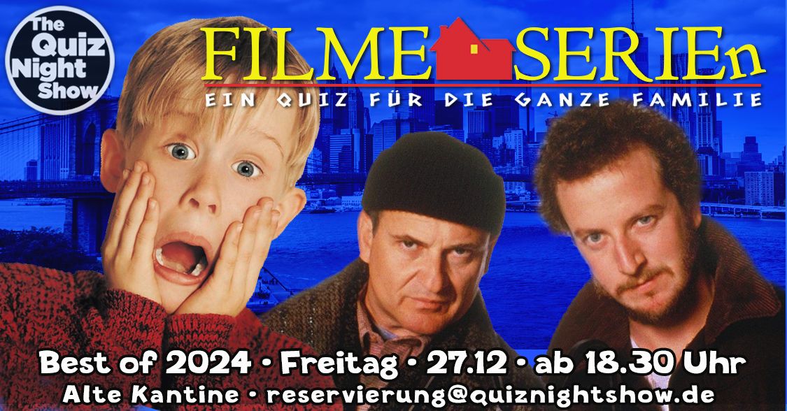 Quiz Night Show #497 \/\/ Film- und Serienspezial (Best of 2024!)