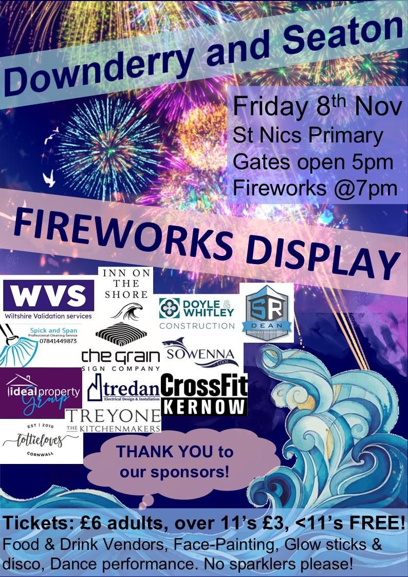 Downderry and Seaton Fireworks Display