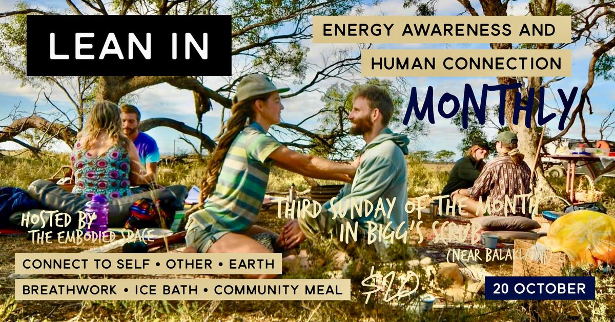 Energy Awareness and Human Connection MONTHLY