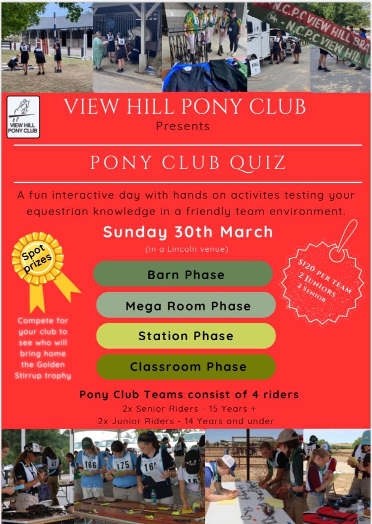 Pony Club Quiz