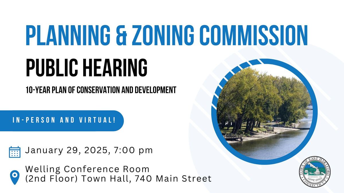 Planning and Zoning Commission Public Hearing