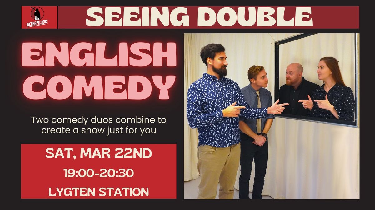 English Comedy Night \/\/ Seeing Double!