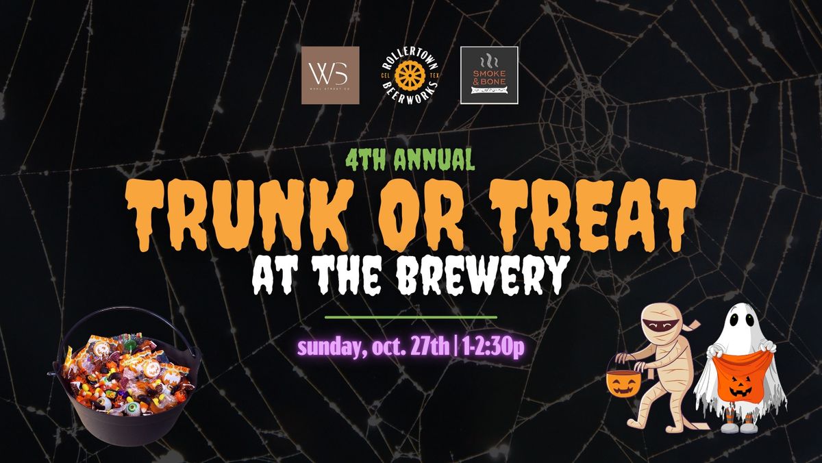 4th Annual Trunk or Treat @ Rollertown Beerworks \ud83d\udc7b 