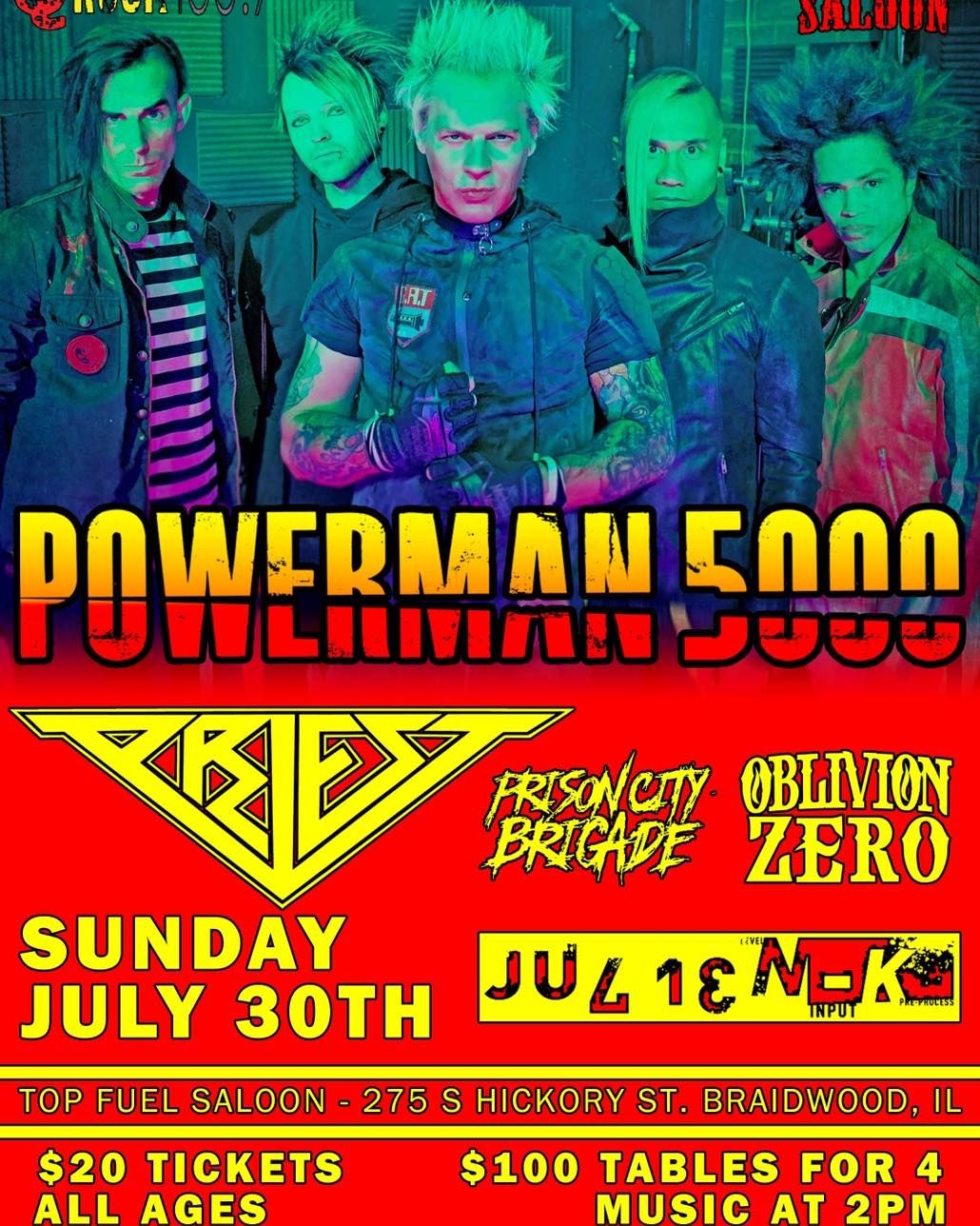 Powerman 5000 with Julien-K