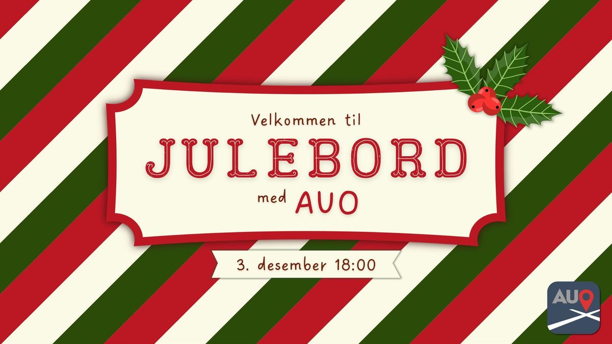 Julebord med AUO 2024