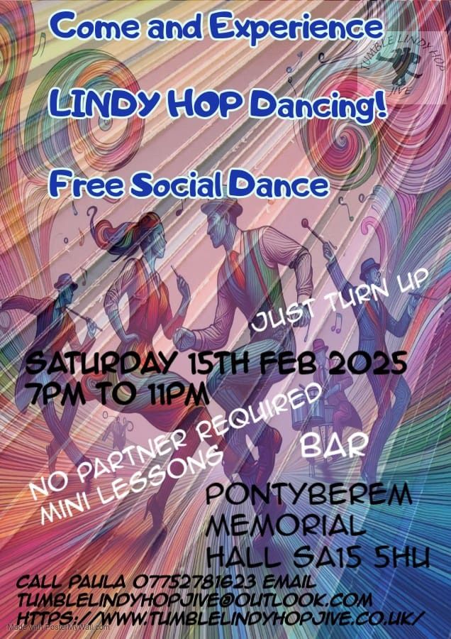 Lindy Hop Social Dance