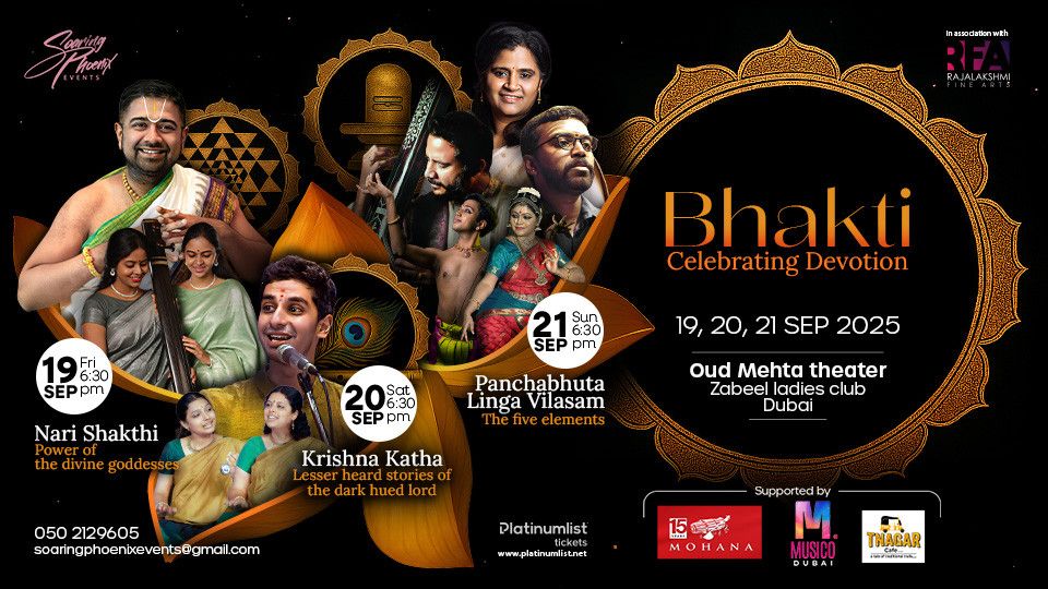 Bhakti at Oud Mehta Theater in Dubai