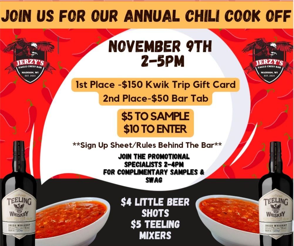 CHILI COOK OFF!~