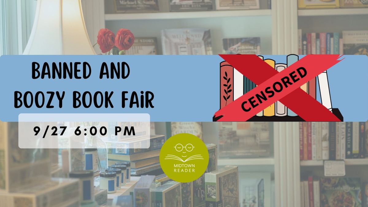 Banned and Boozy Book Fair