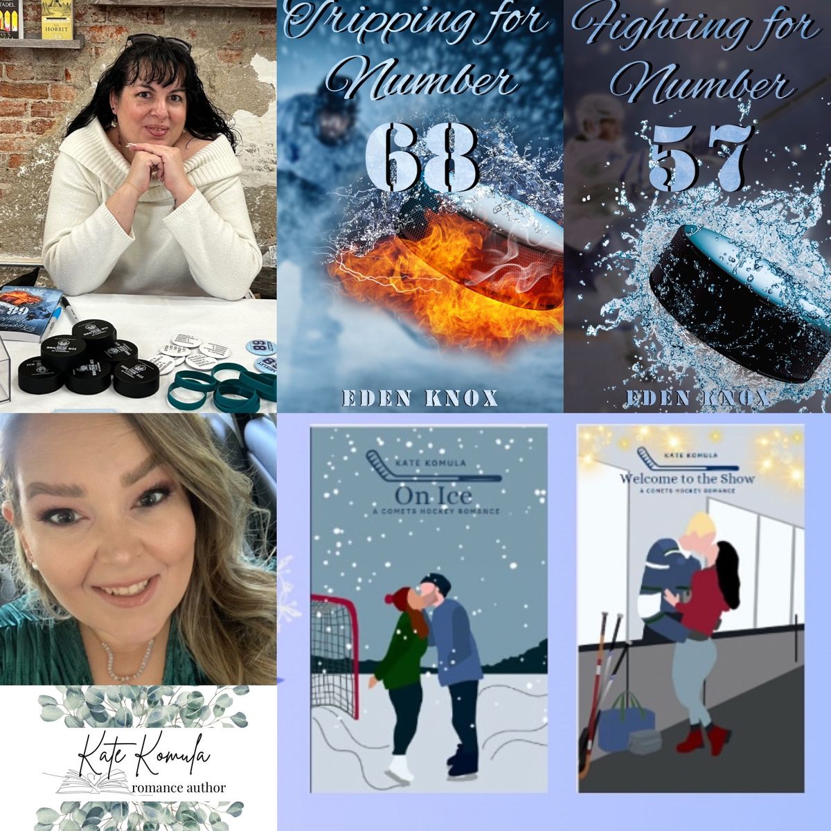 Hockey Romance Author Event! Eden Knox & Kate Komula