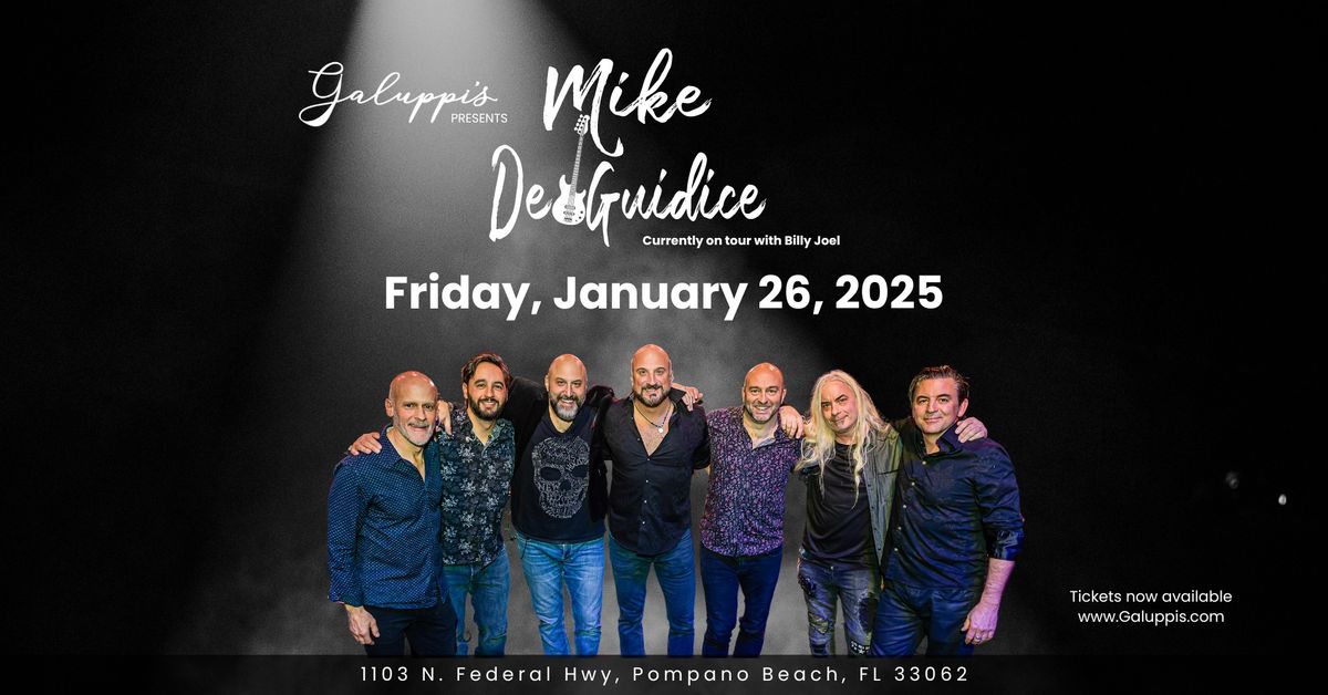 Mike DelGuidice Live in Concert at Galuppi's Janaury 26