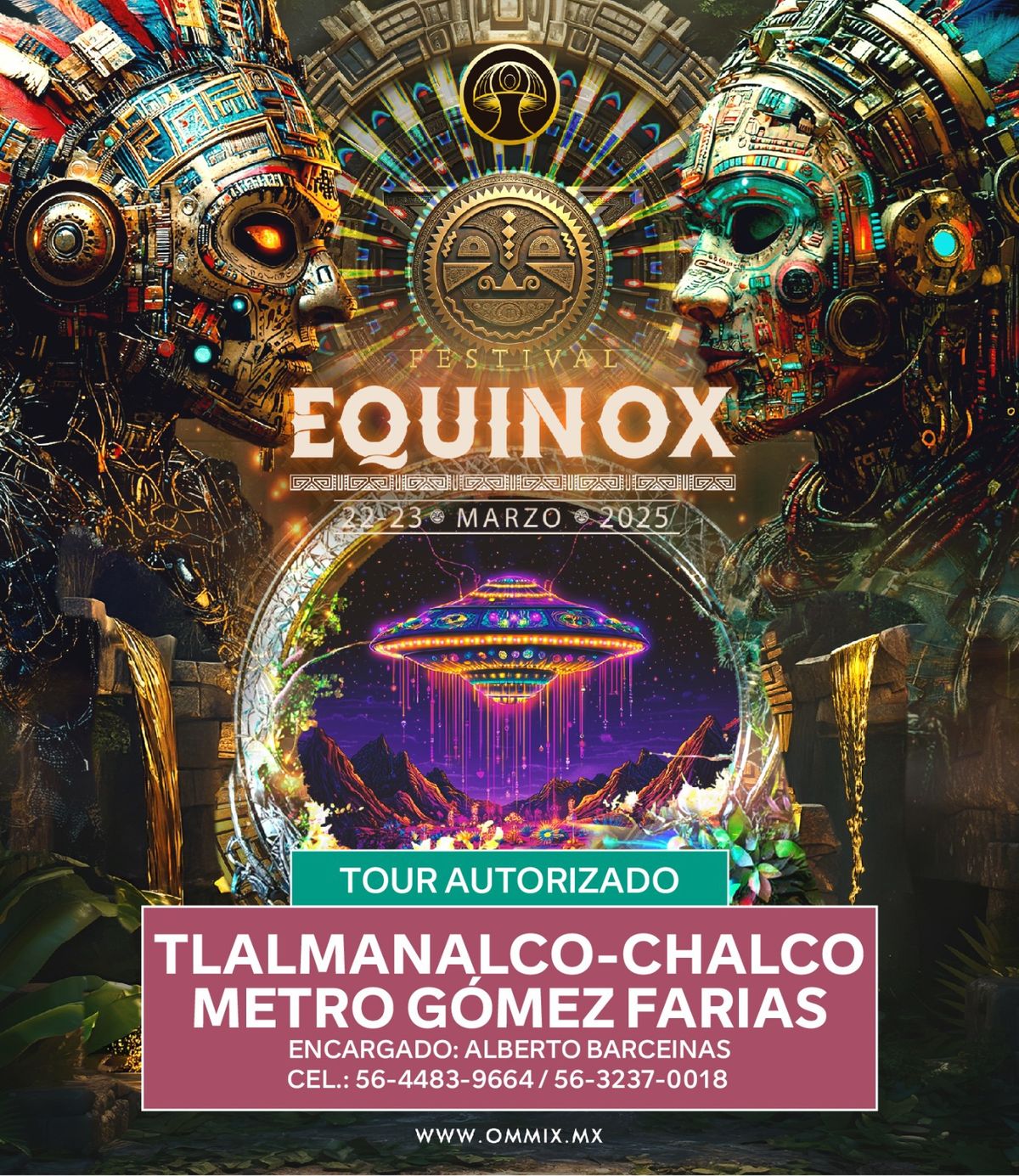 Tour Autorizado Tlalmanalco-Chalco-Ixtapaluca Edo M\u00e9x & Metro G\u00f3mez Far\u00edas CdMx Equinox by ommix