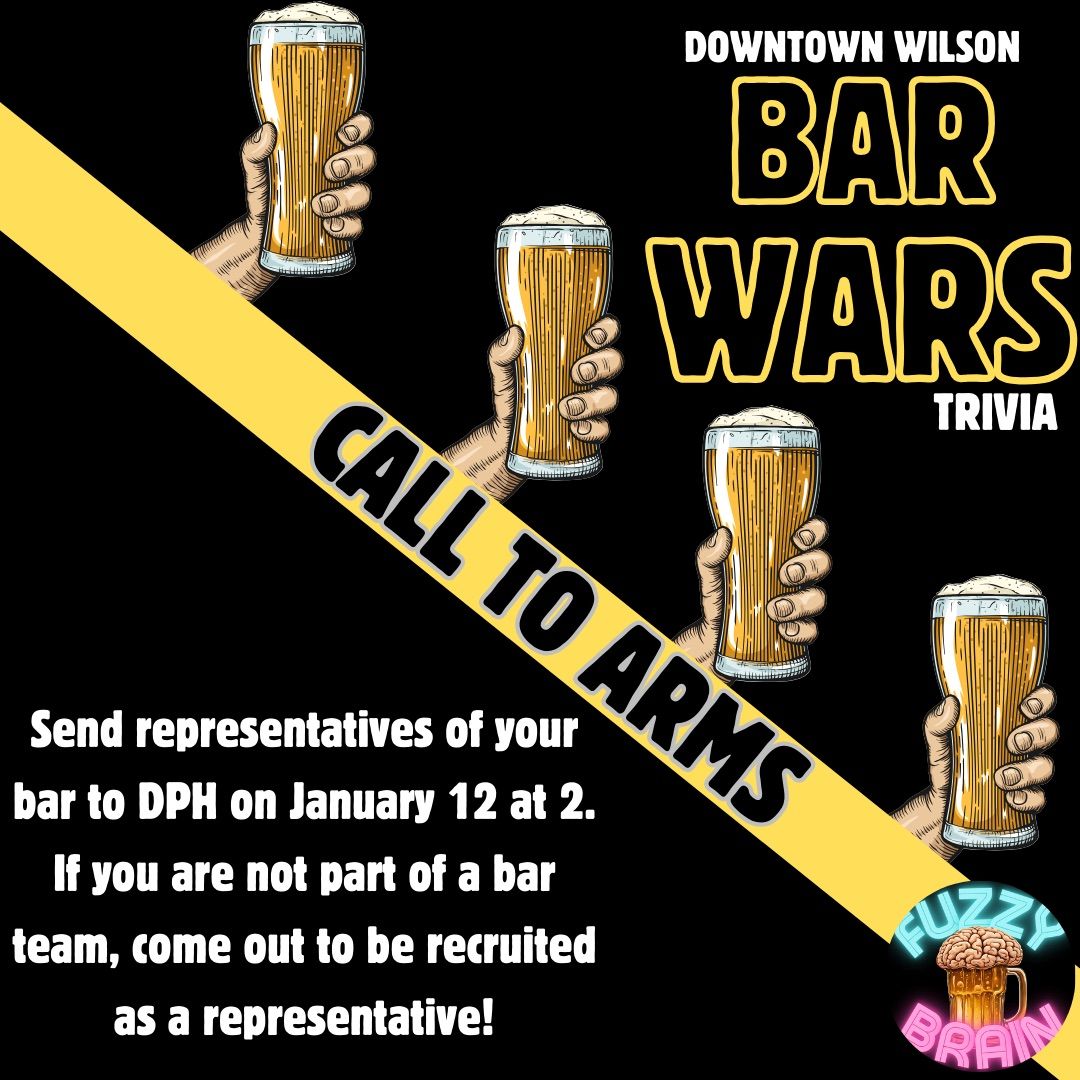 Downtown Wilson Bar Wars Trivia: Call To Arms!