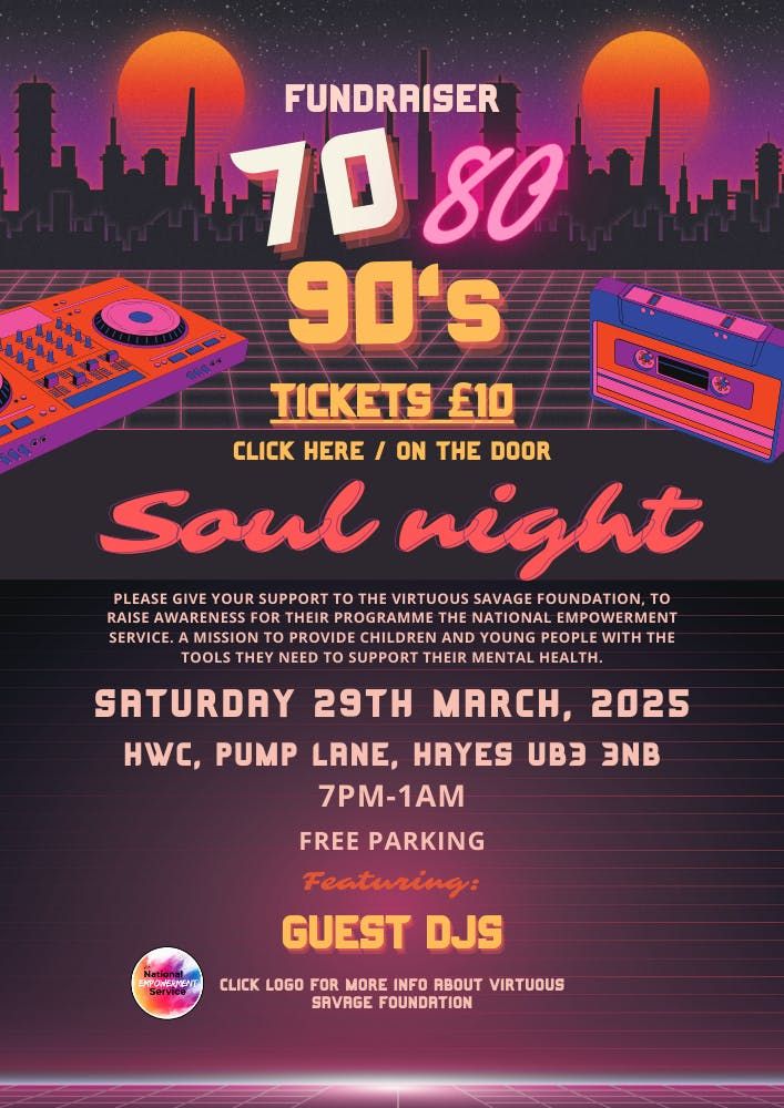 70-80-90s Fundraiser (VS Foundation)