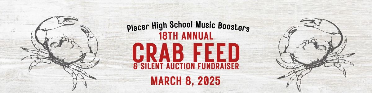 Crab Feed Fundraiser and Silent Auction