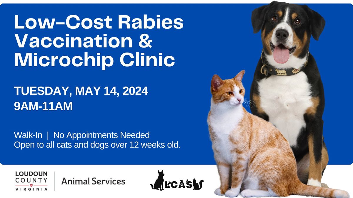 Low Cost Rabies Vaccination and Microchip Clinic