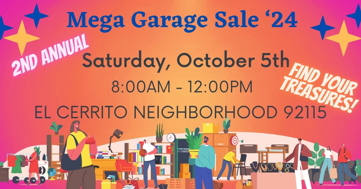 The El Cerrito Mega Garage Sale!