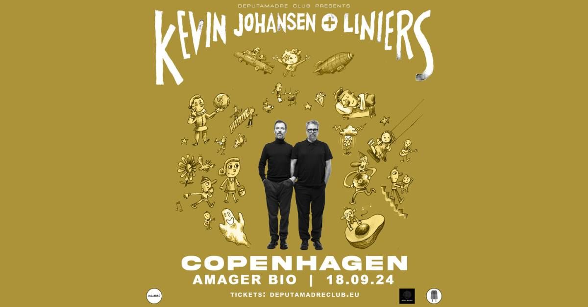 Kevin Johansen + Liniers | Amager Bio - Copenhagen | 18.09.2024 