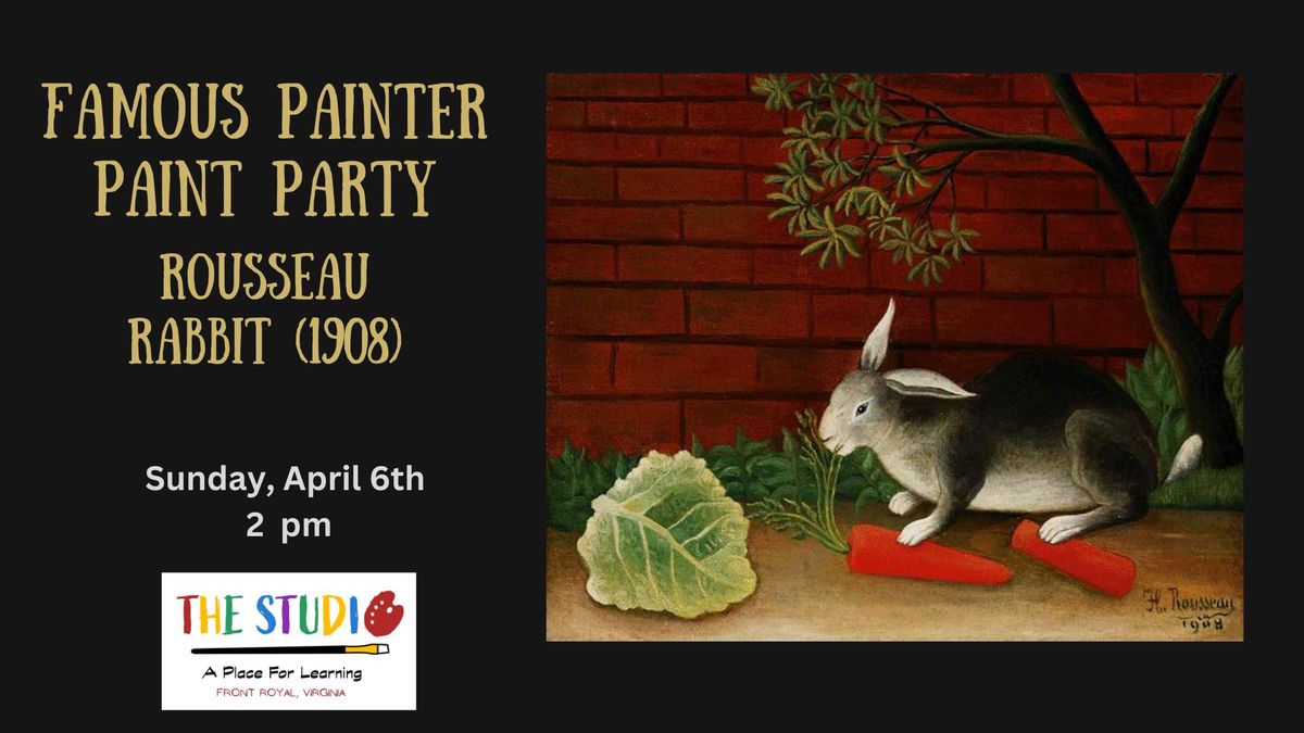 April Famous Painter Paint Party