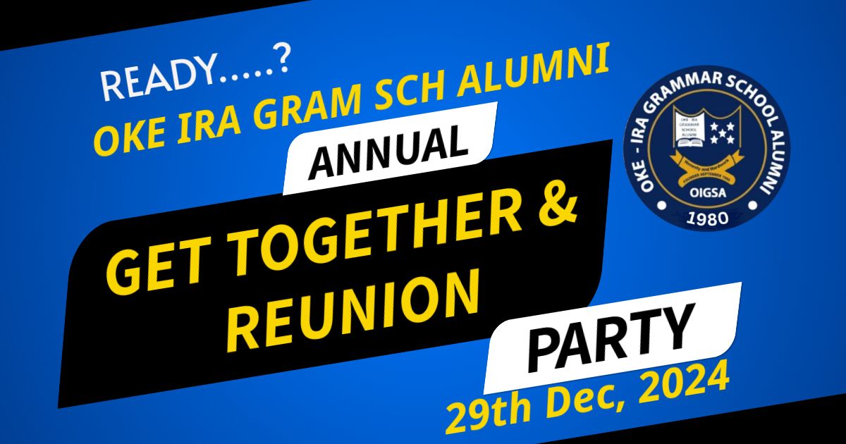 ANNUAL GET TOGETHER & REUNION 2024