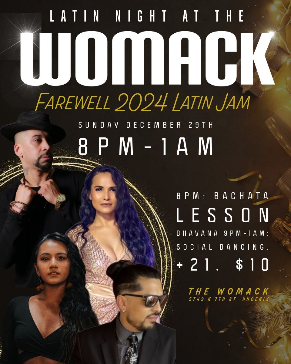 Latin Night at the Genuine: 2024 Farewell Latin Jam! 