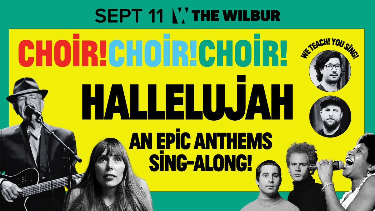BOSTON: \u201cHallelujah": An EPIC Anthems Sing-Along!