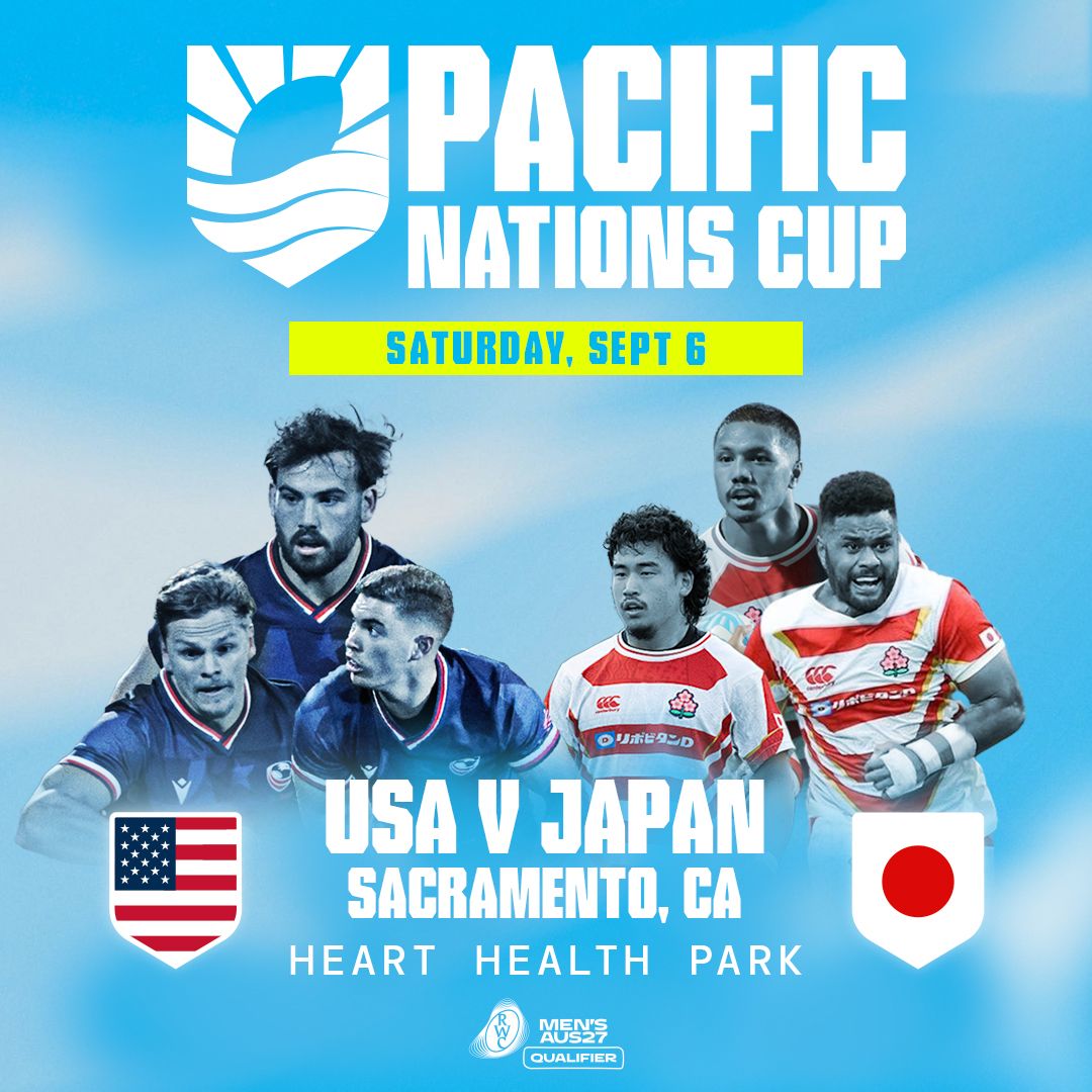 Pacific Nations Cup - USA Rugby vs Japan at Heart Health Park