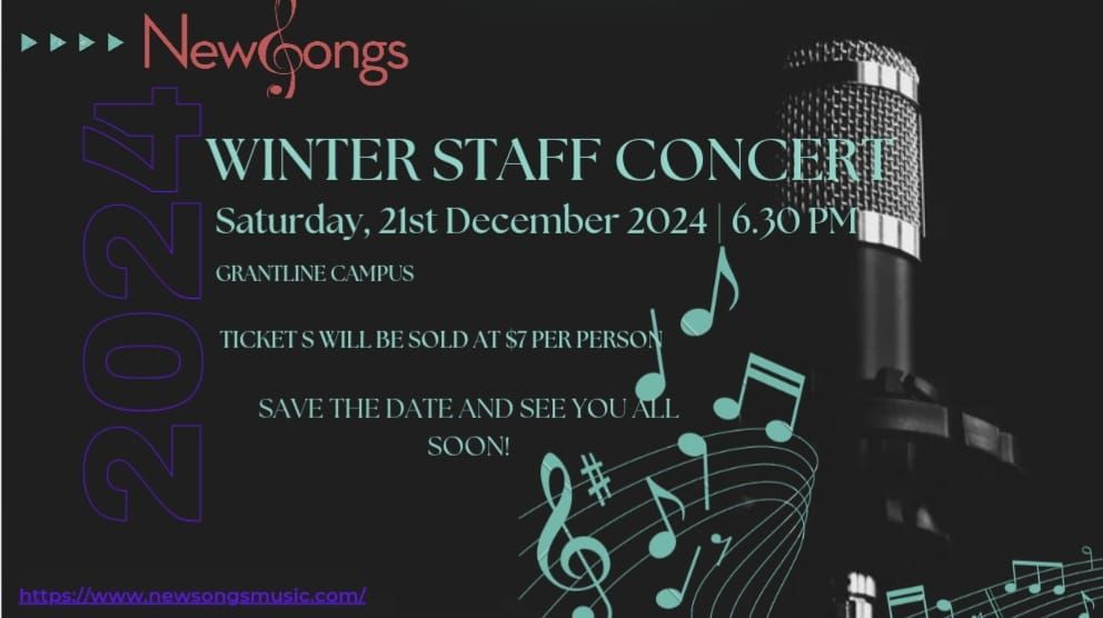 Winter Staff Concert