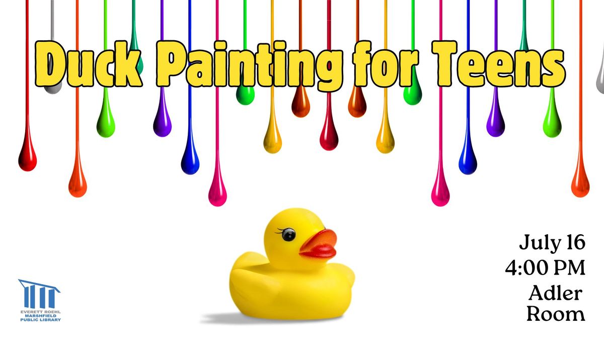 Duck Painting for Teens 