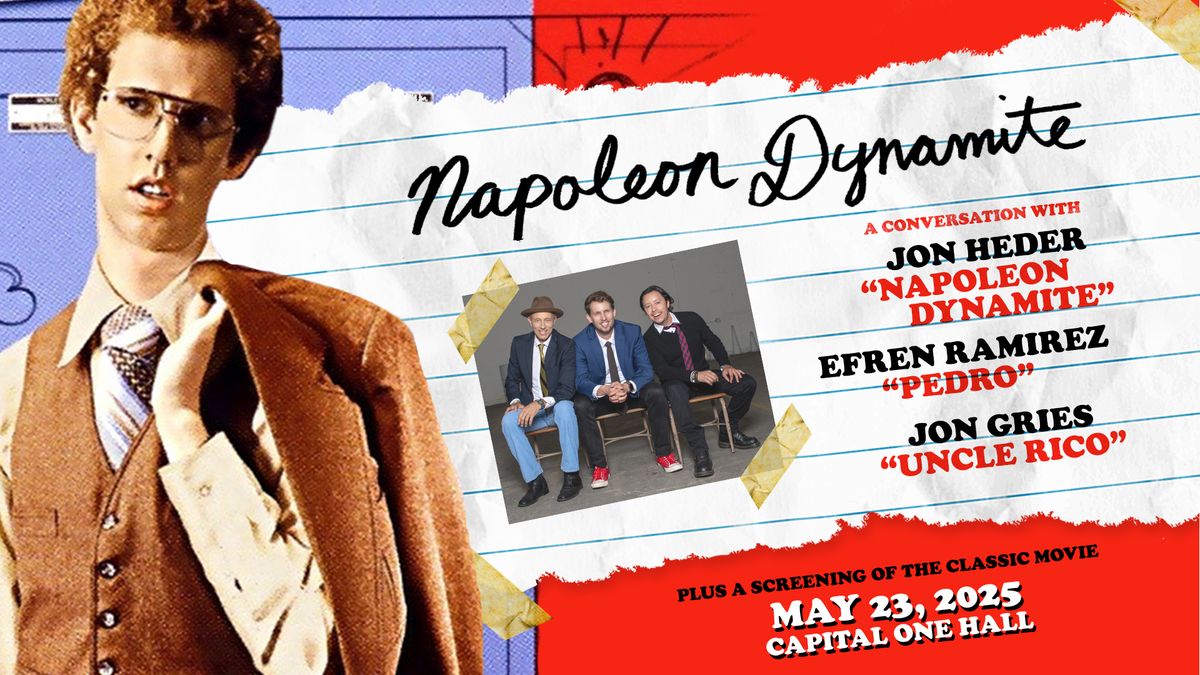 Napoleon Dynamite LIVE! at Capital One Hall May 23rd, 2025