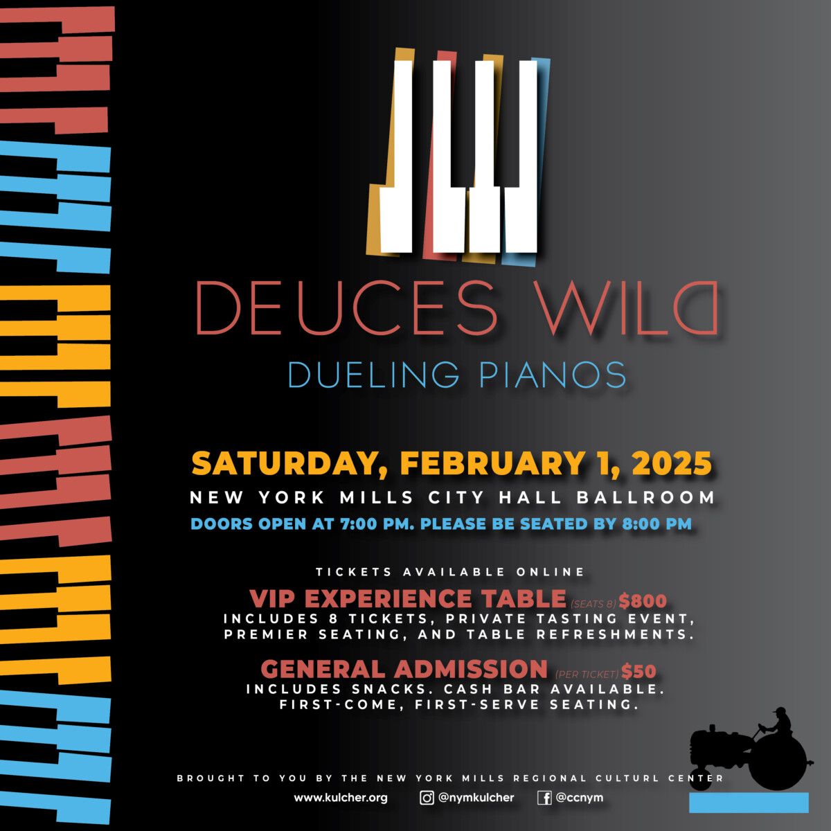 Deuces Wild! Dueling Pianos