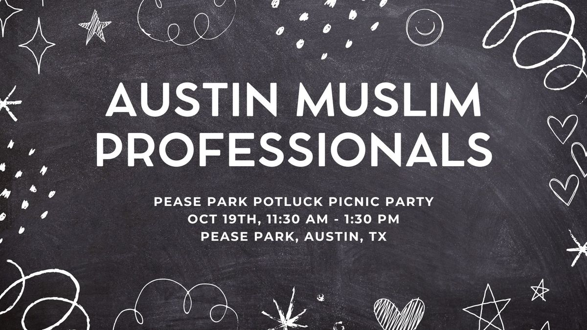 Pease Park Potluck Picnic Party