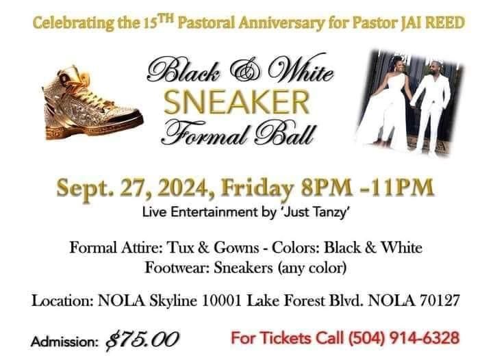 Jai Reed 15th Year Pastoral Black & White Formal Ball