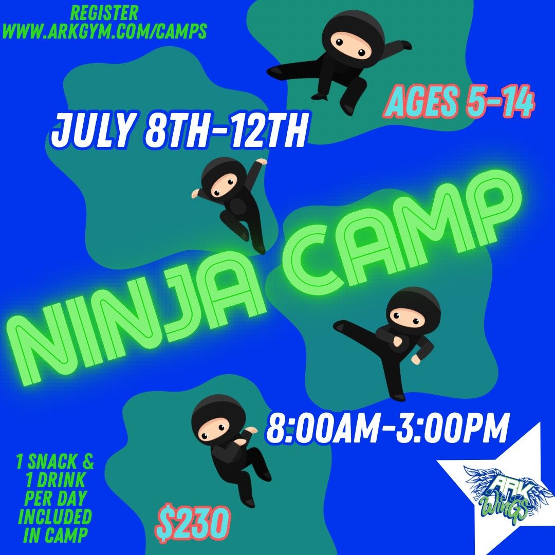 ARK WinGS Gym Ninja Summer Camp!