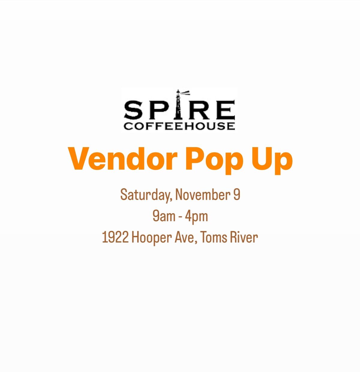 Vendor Pop Up