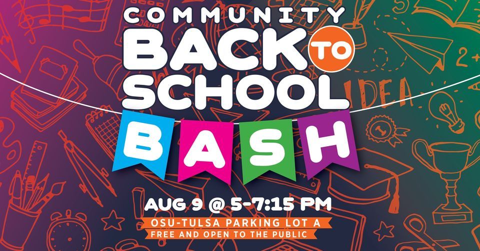 Community Back to School Bash, OSUTulsa, 9 August 2022