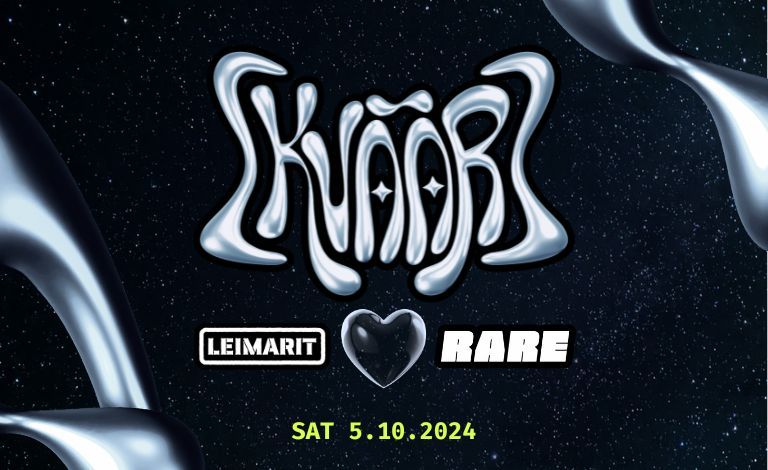 [KV\u00c4\u00c4R] ?  Leimarit\u00ae ?  RARE | SAT 5.10. | Tavara-asema, Tampere