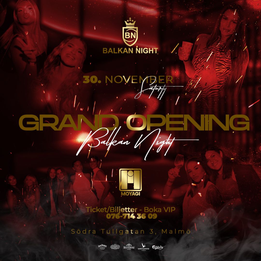 GRAND OPENING | Balkan Night @ 30. NOV