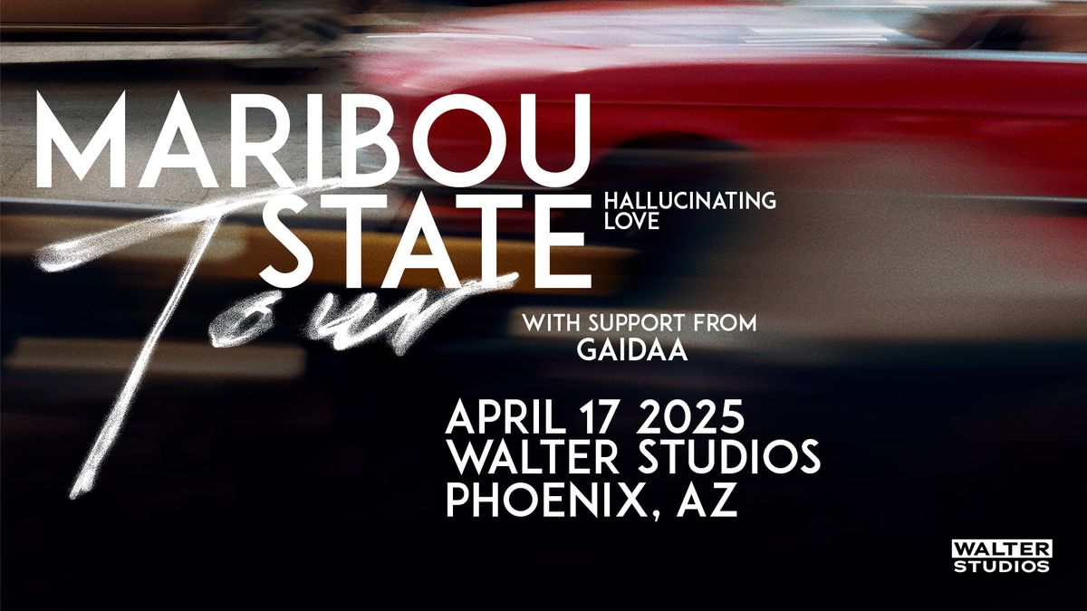 Maribou State -  Hallucinating Love Tour at Walter Studios