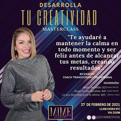 Riczabeth | Coach de Transformaci\u00f3n Integral