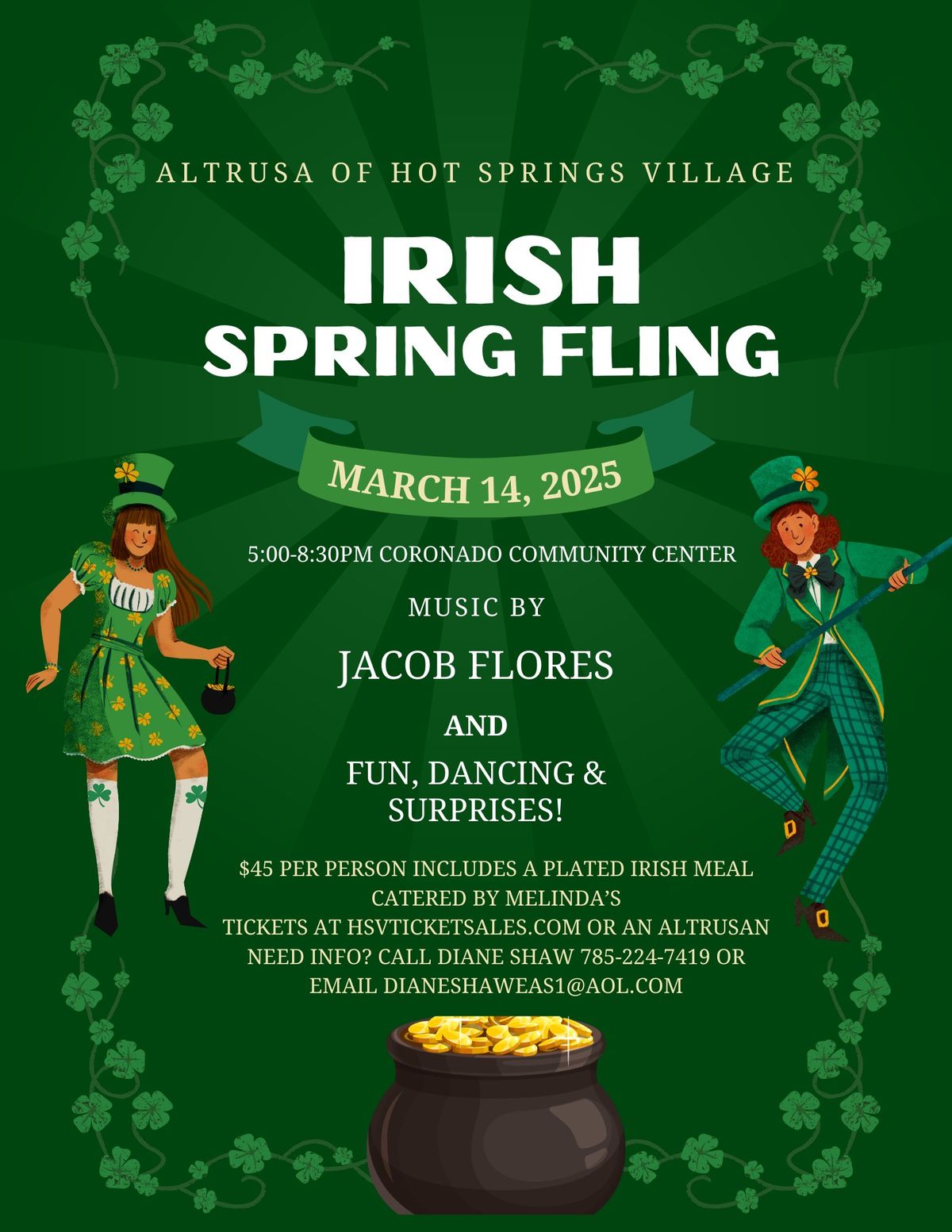 Our First Irish Spring Fling!