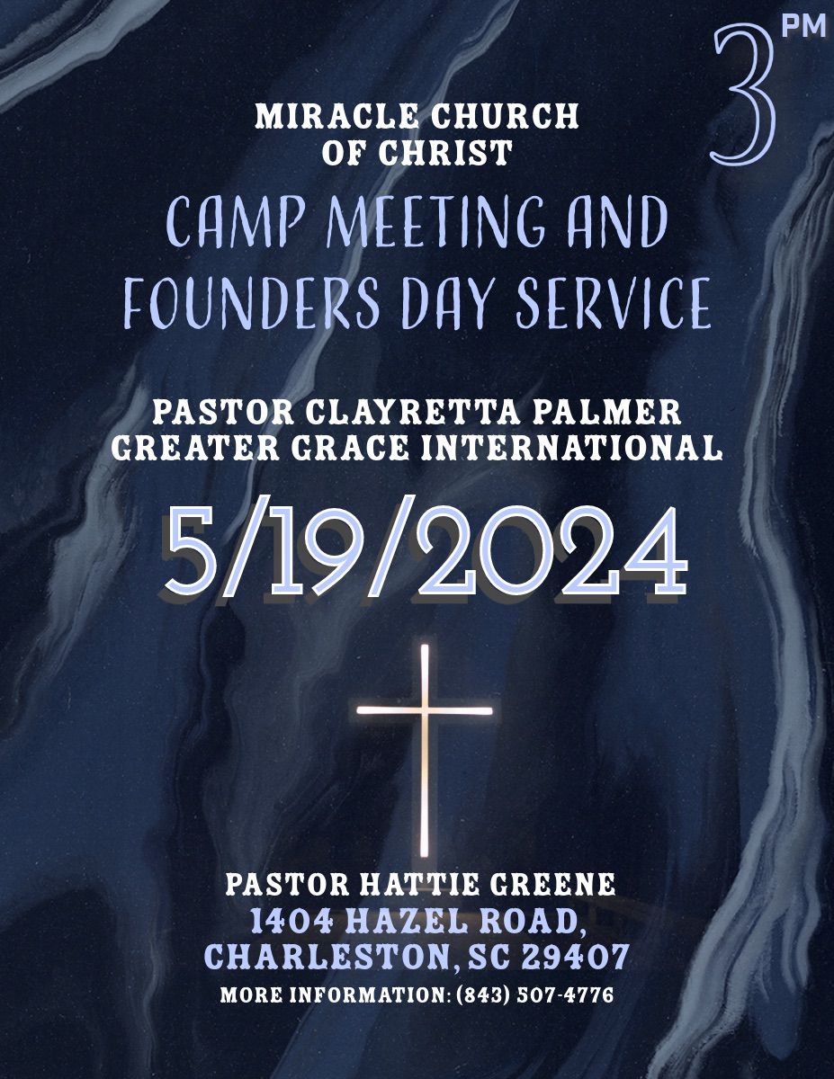 Camp Meeting and Founders Day Service 