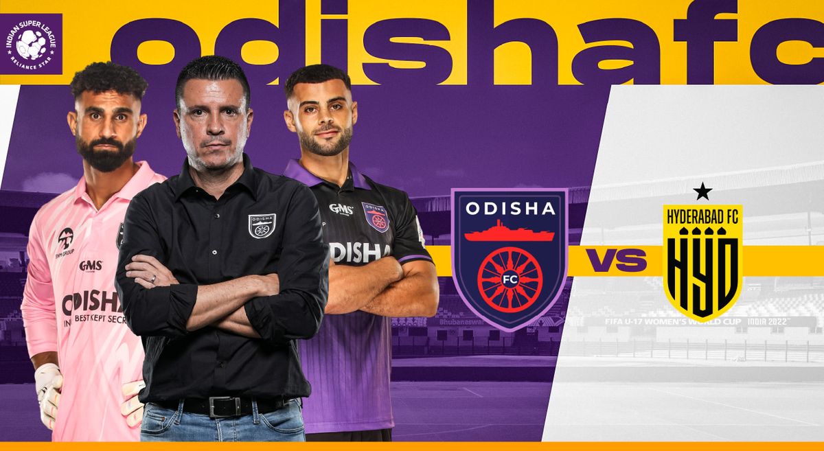 ISL 2024-25 : Odisha FC vs Hyderabad FC