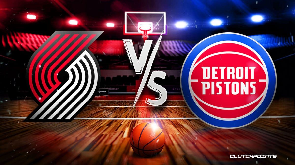 Detroit Pistons at Portland Trail Blazers