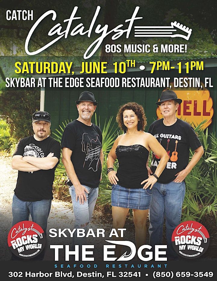 Catalyst Rocks the Skybar The Edge Restaurant, The Edge Seafood