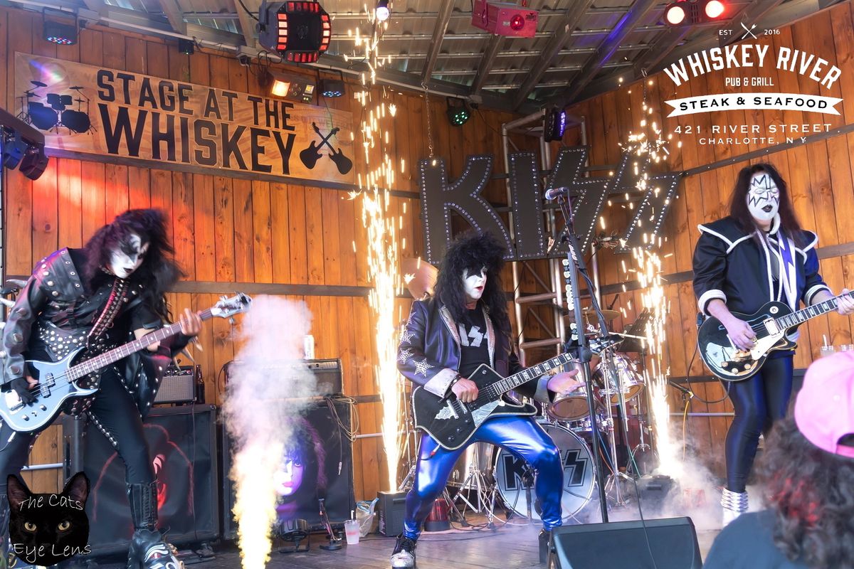 KISS THIS! Returns to the Whiskey River Outdoor stage with new drummer Billy Eberts as "the Catman"