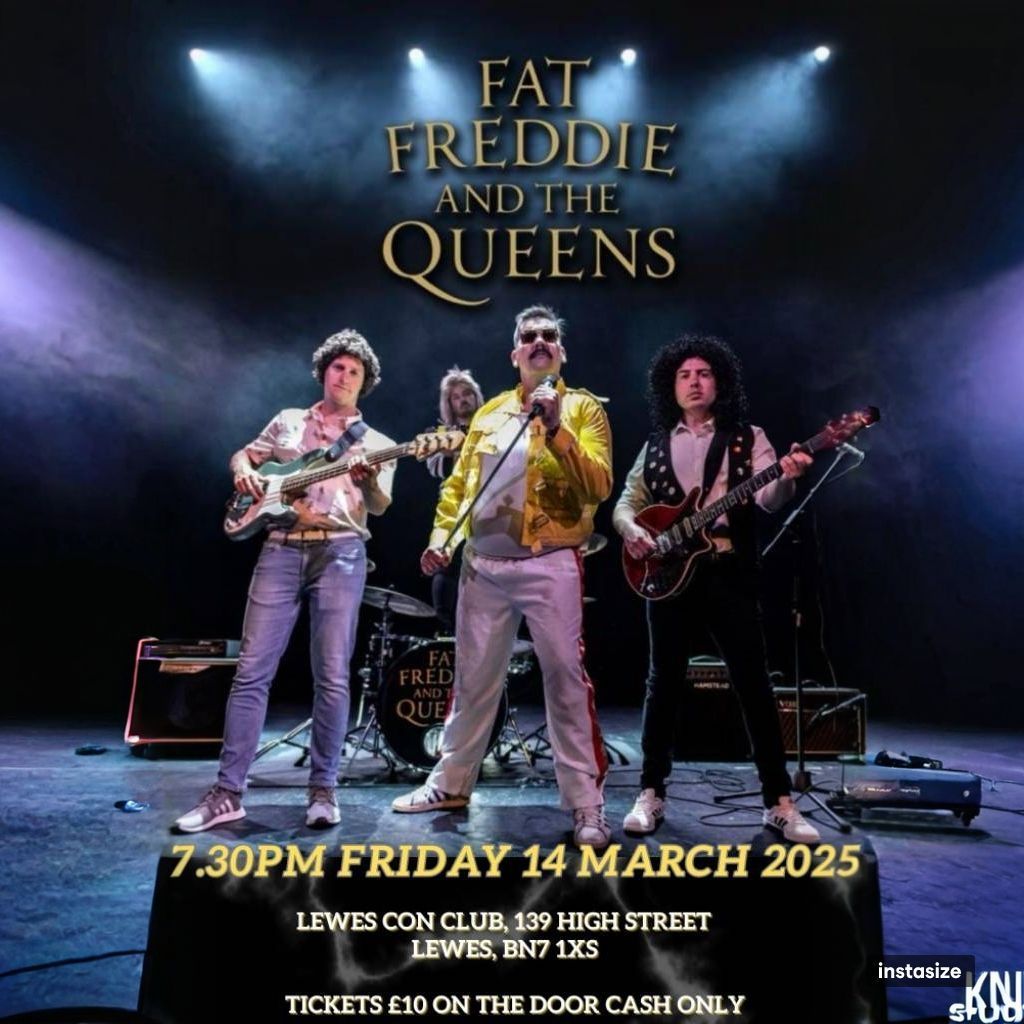 LEWES CON CLUB \/ FAT FREDDIE AND THE QUEENS