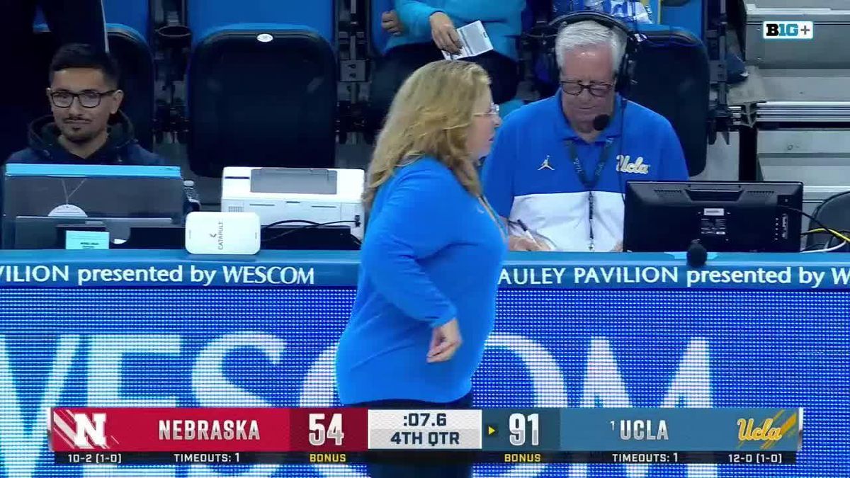 UCLA Bruins at Nebraska Cornhuskers Womens Basketball at Pinnacle Bank Arena